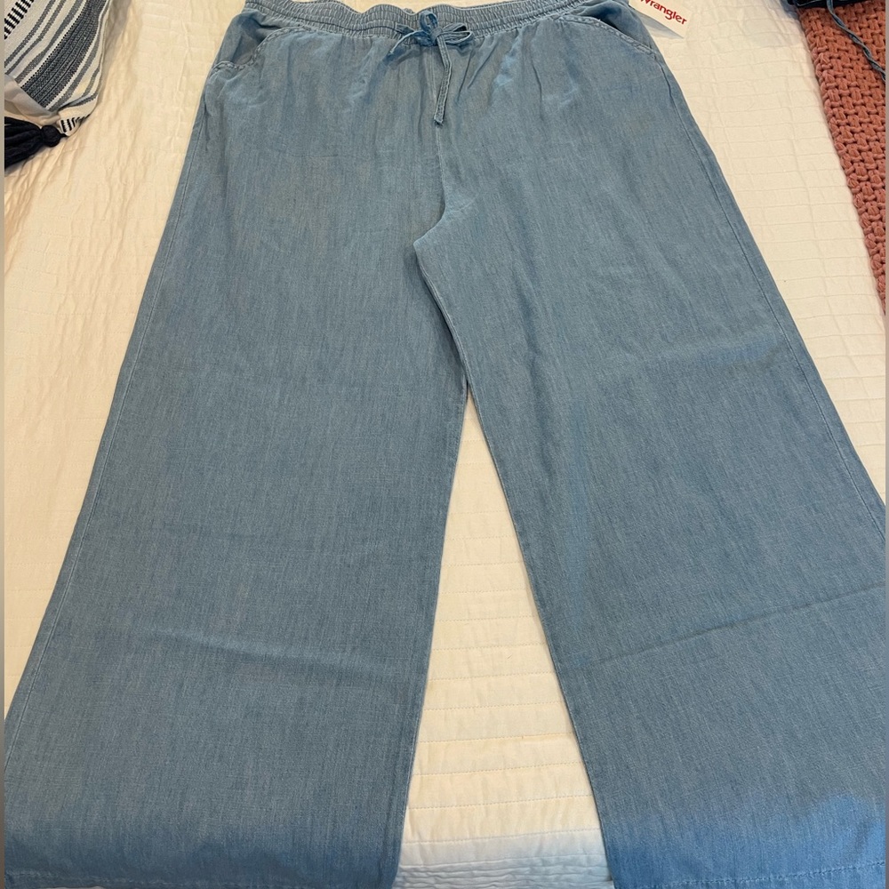 Wranglers wide leg pants, XL